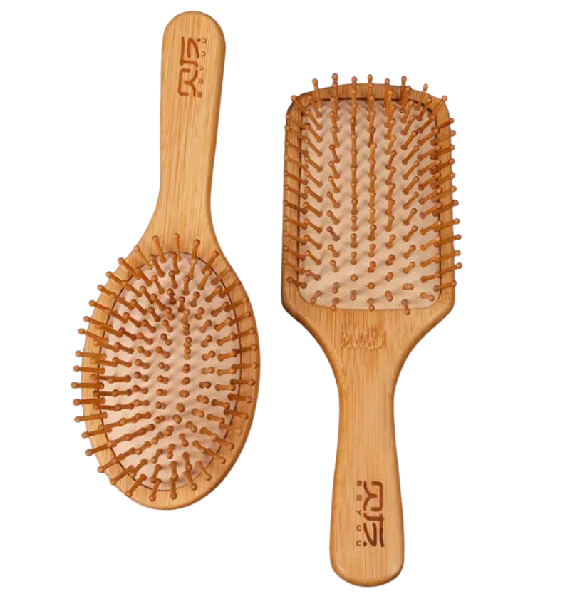 Anti-Frizz Bamboo Hairbrush