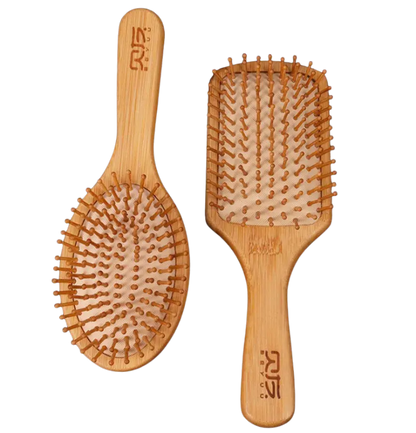 Anti-Frizz Bamboo Hairbrush