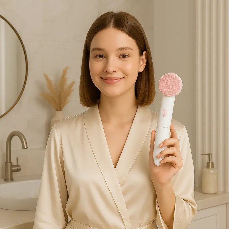 VibrantGlow Facial Brush