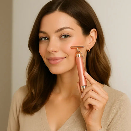 24K Gold Vibrating Face Lifter