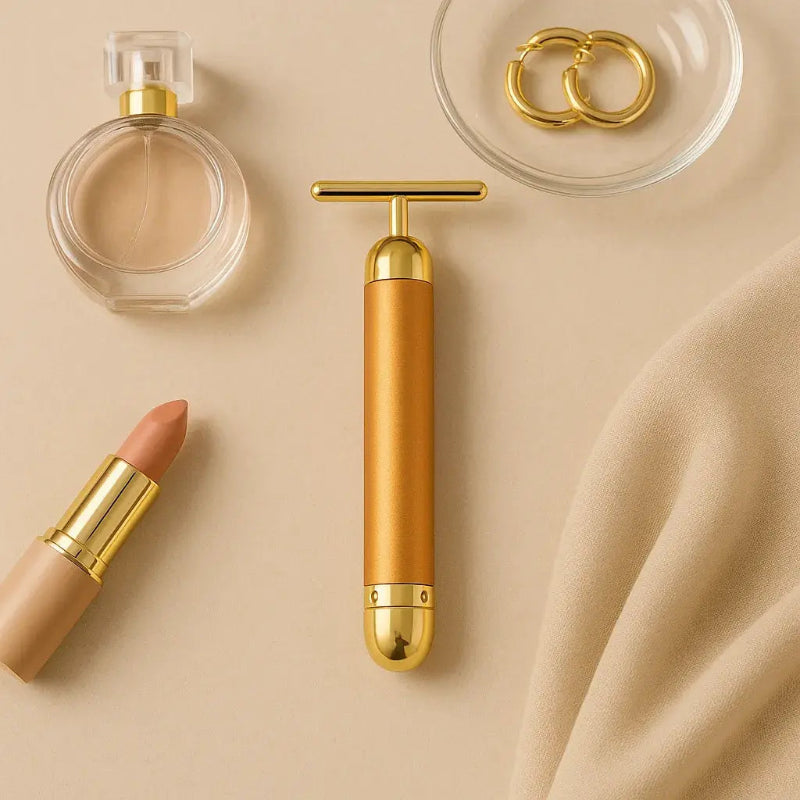 24K Gold Vibrating Face Lifter