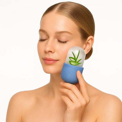 Silicone Cube Facial Ice Roller