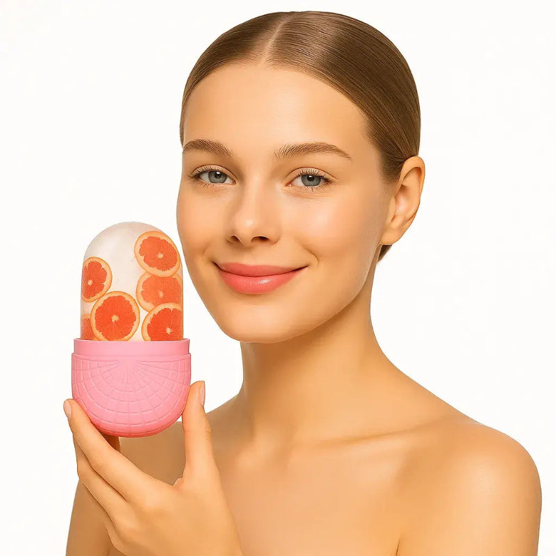Silicone Cube Facial Ice Roller