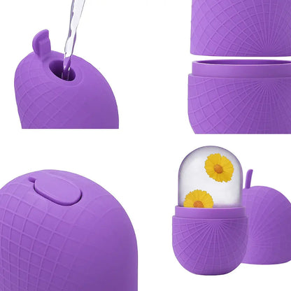 Silicone Cube Facial Ice Roller