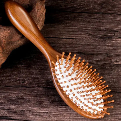Anti-Frizz Bamboo Hairbrush